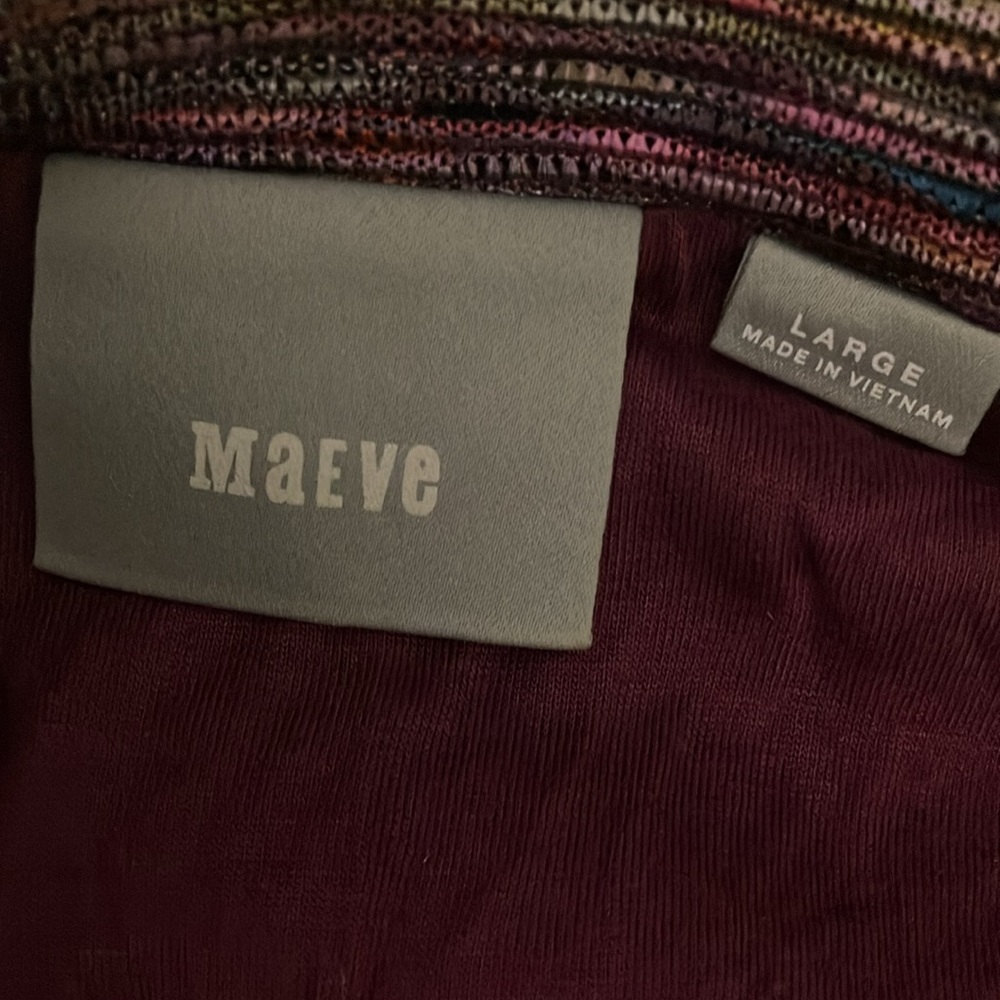 Maeve Purple Midi A-Line Skirt for Cocktail Or Fun! From Anthropologie! Large! - Picture 2 of 10